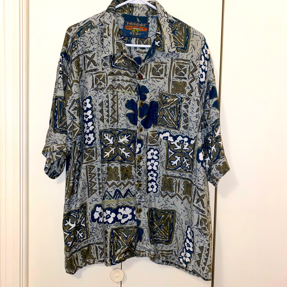 🔹FryDay Club Tribal Print Shirt🔹